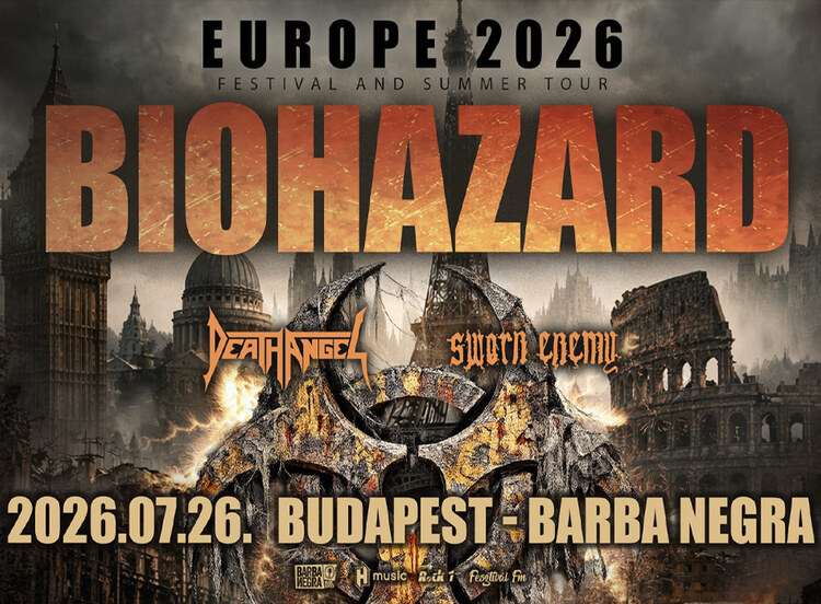 BIOHAZARD, DEATH ANGEL és SWORN ENEMY július 26-án a Barba Negrában!