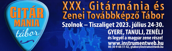 Gitármánia Tábor 2023
